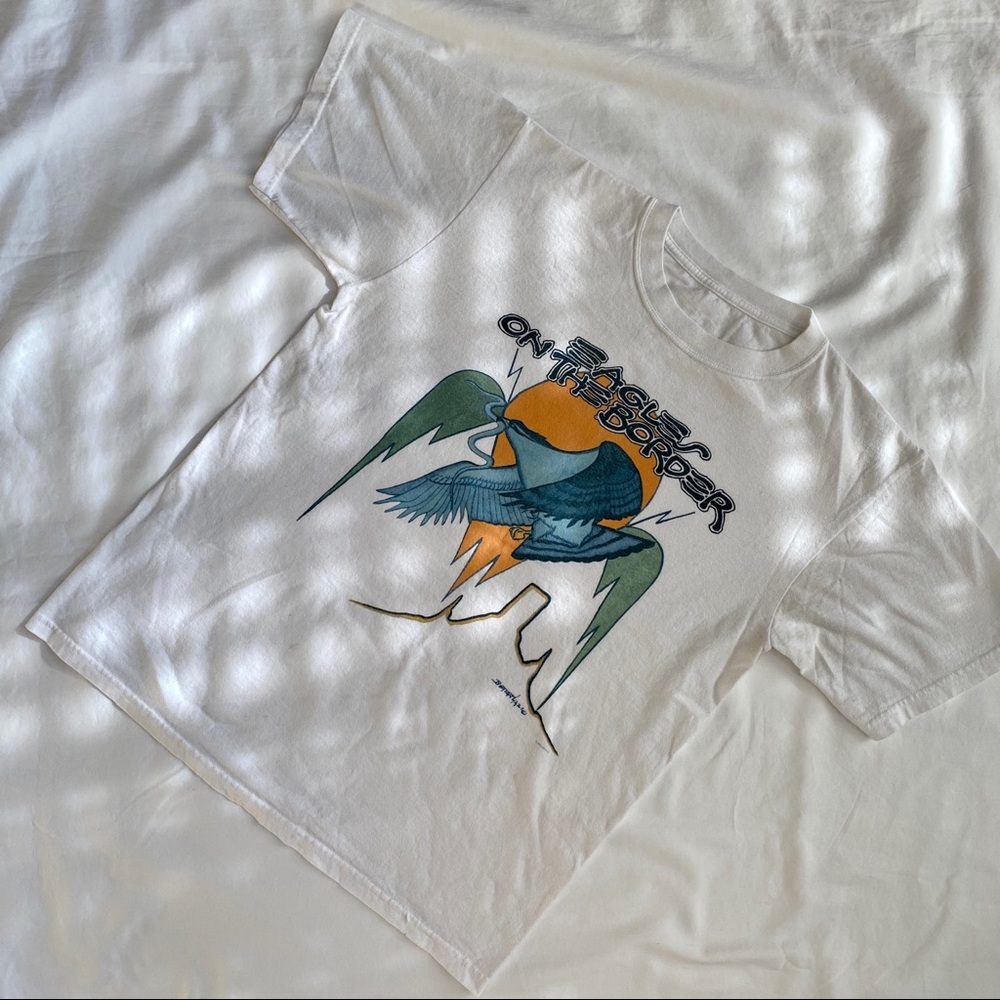 eagles on the border t-shirt